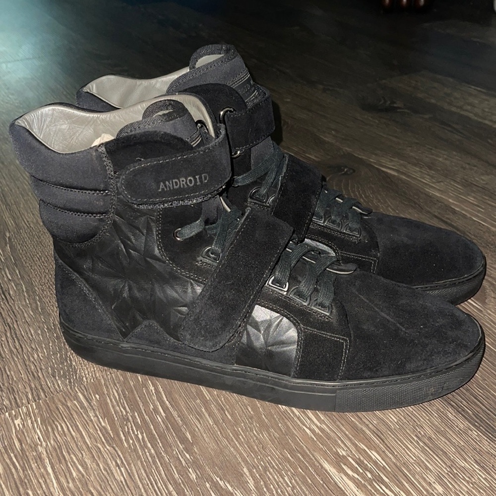 Android Homme Spring 2012 Collection.. Black with double straps Size: 13